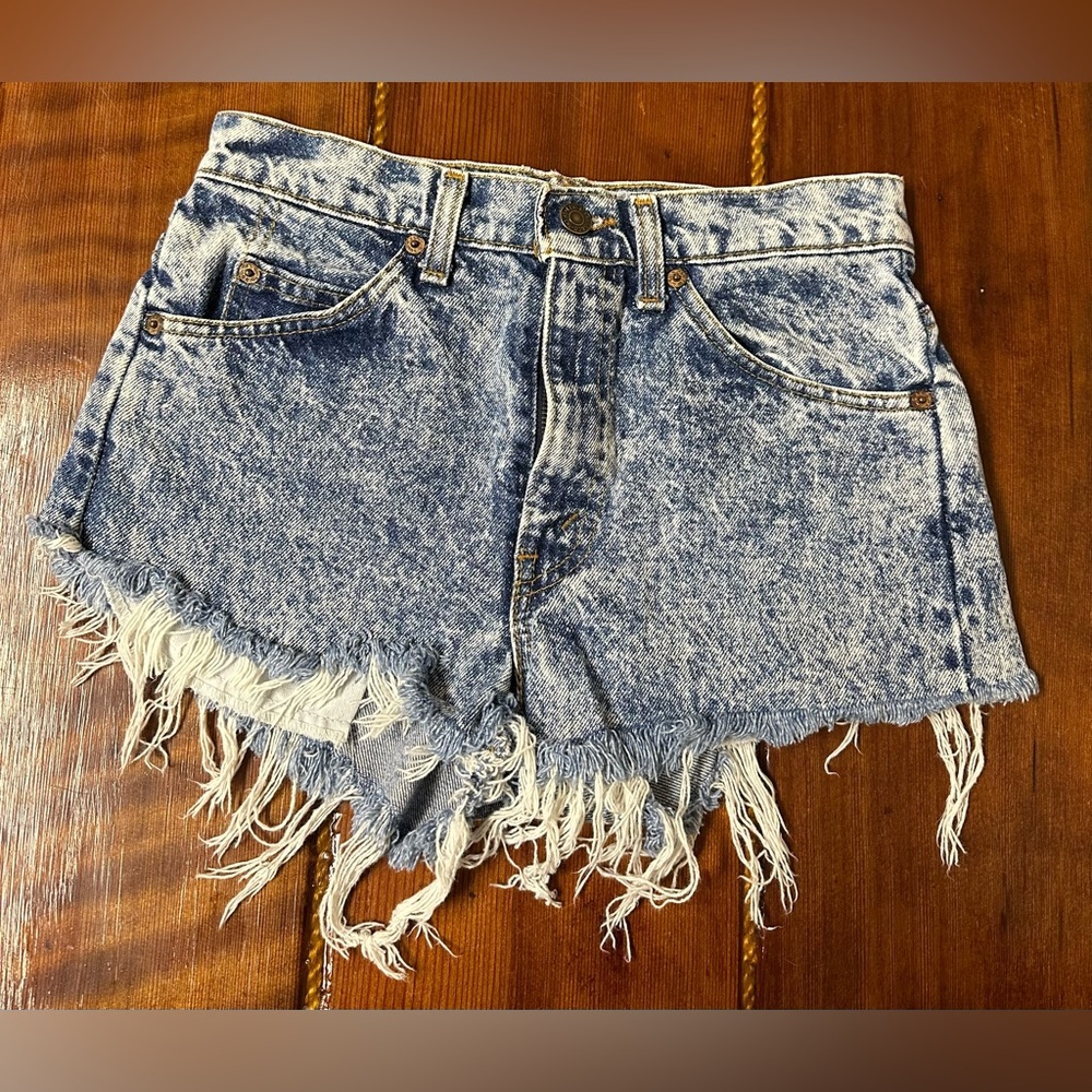 Levi’s Orange Tag Vintage Shorts Size 26-27 - Picture 3 of 15